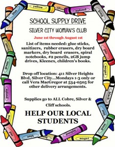 School Supply Drive 072315