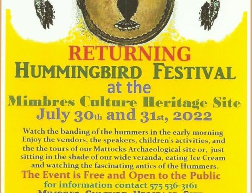 Annual Returning Hummingbird Festival