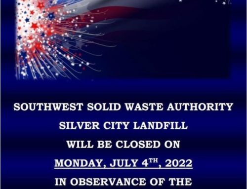 SWSWA Landfill July 4th Schedule