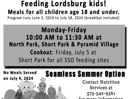Lordsburg Summer Meals
