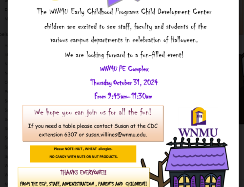 WNMU Early Childhood Trunk or Treat