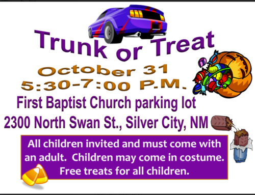 First Baptist Church Trunk or Treat