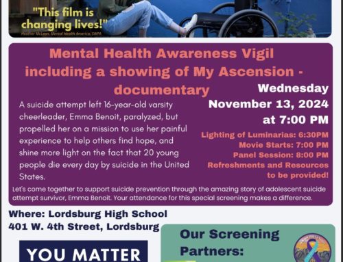 Hidalgo County Mental Health Awareness Vigil