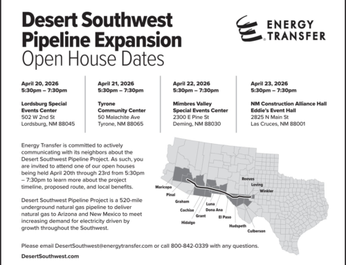 Desert Southwest Pipleline Expansion Open House