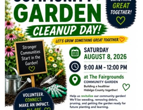 Healthy Kids Hidalgo County Community Garden Cleanup
