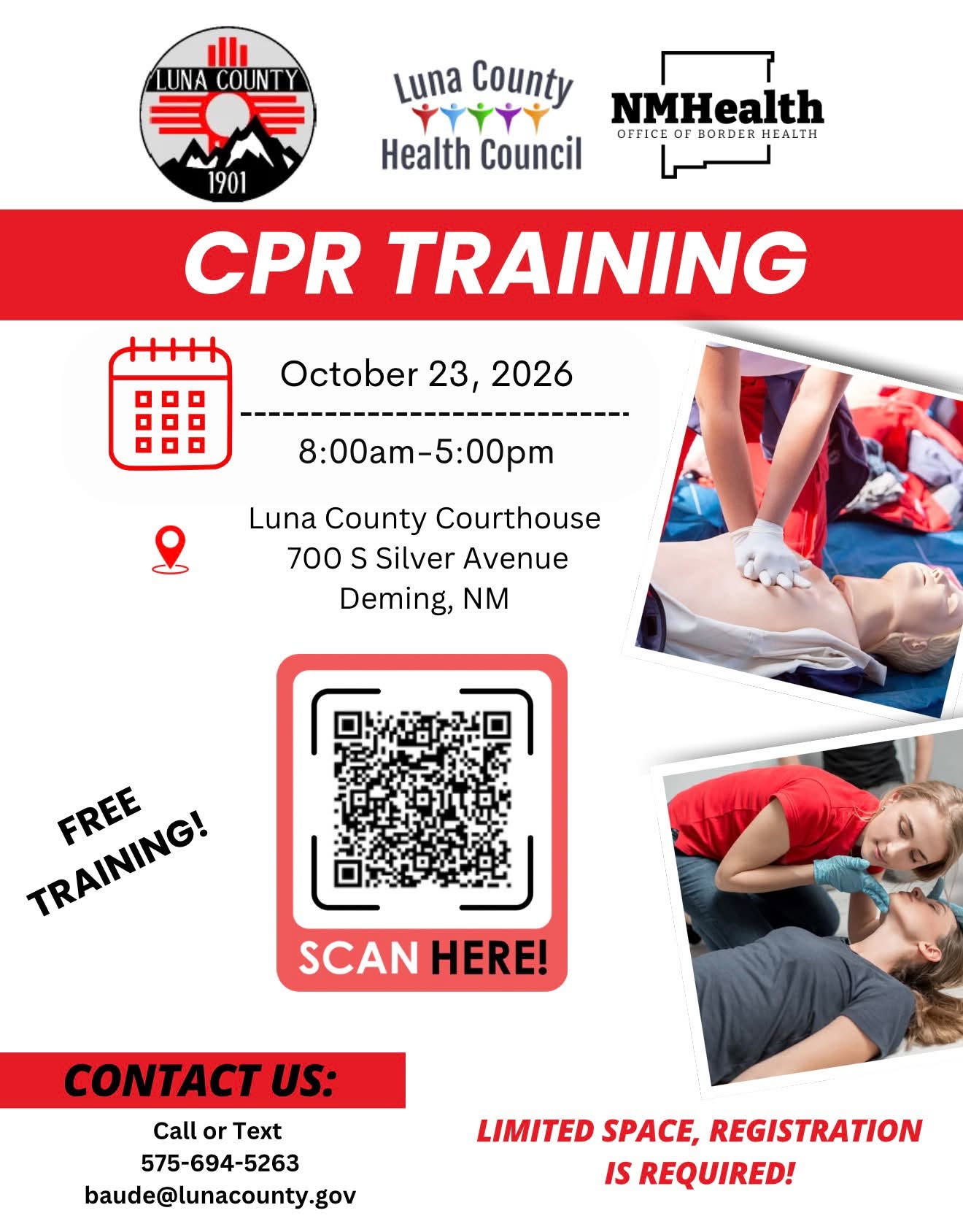 Luna County CPR Training